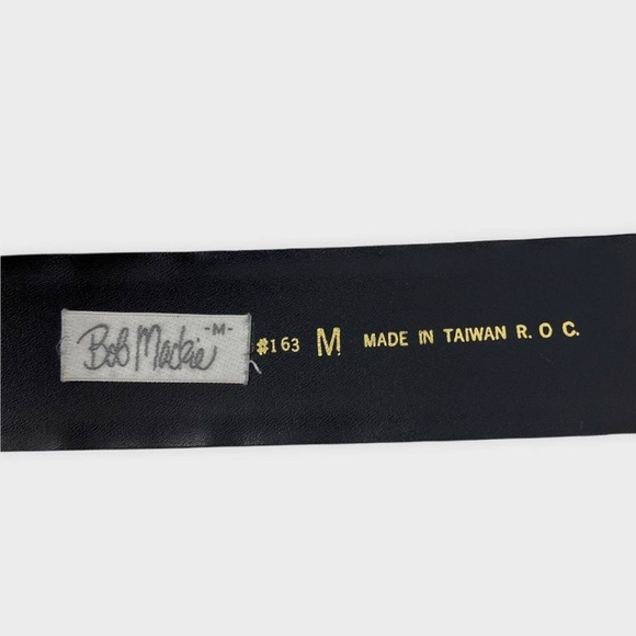 Bob Mackie Black Satin Wide Belt with Art Deco Crystal Embellished Closure - Picture 2 of 5